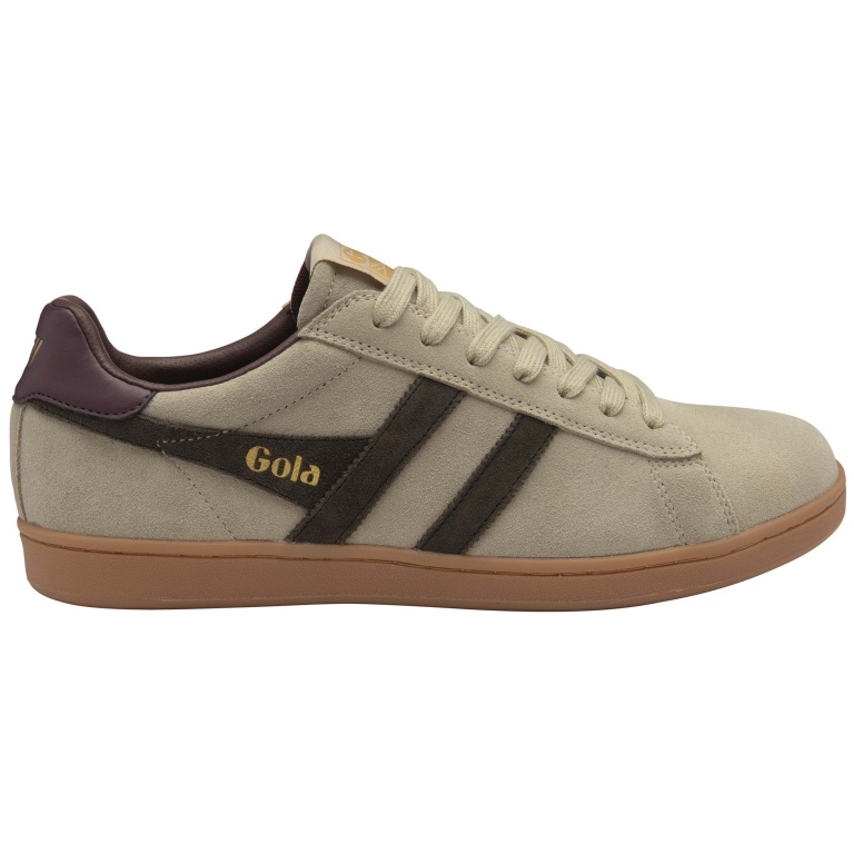 Gola Sneaker Equipe II Suede-Leather 2026 mocha brown/ochre men's